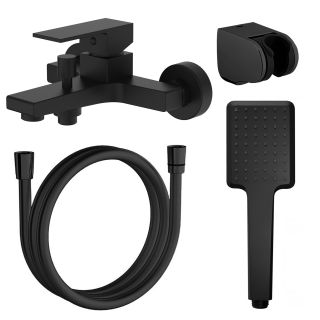 Смеситель для ванны и душа Azario EDDIE AZ-WQY238207PA  с ручным душем